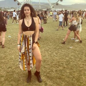 Indah Clothing Festival Skirt Size Small